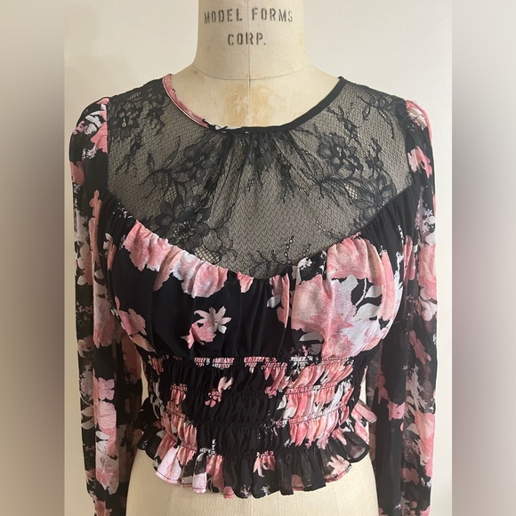 Free People Combo Daphne Blouse Size Small - Picture 4 of 13